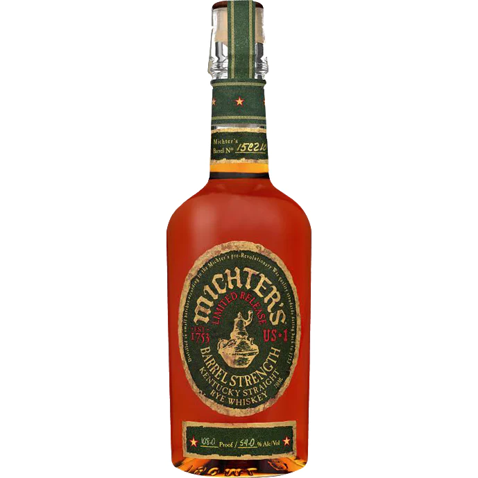 Michter's 'Limited Release' Barrel Strength Straight Rye Whisky 750ml