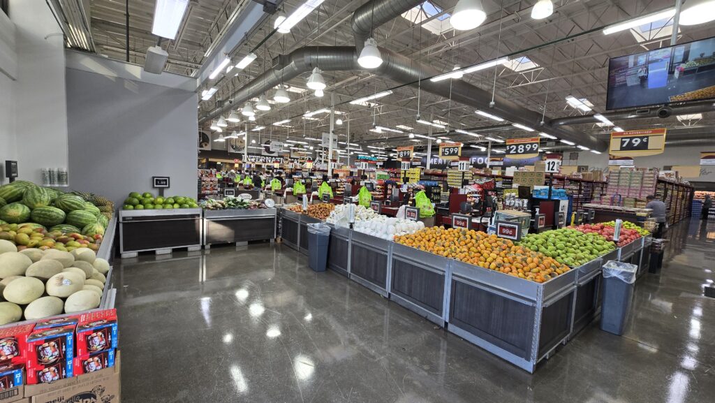 fresh produce market in Los Angeles